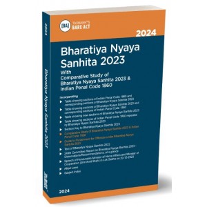 Taxmann's Bharatiya Nyaya Sanhita 2023 Bare Act 2024